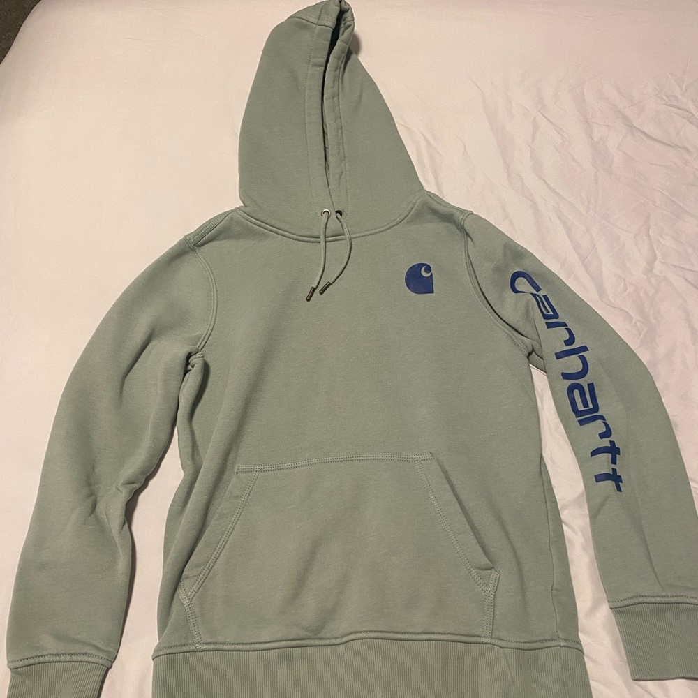 Carhartt Green Hoodie Sweater